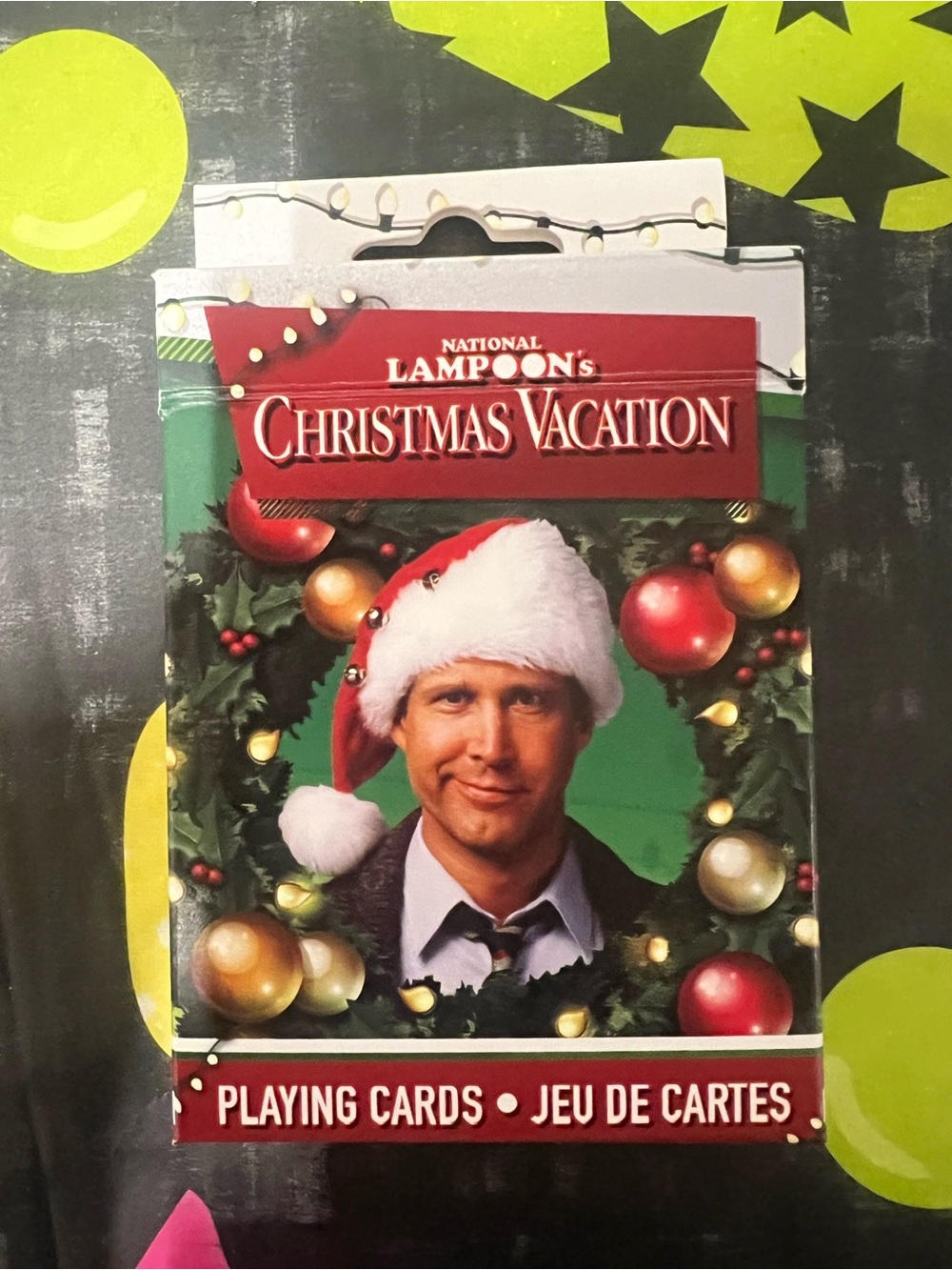 Christmas Vacation Playing Cards - Red & Green